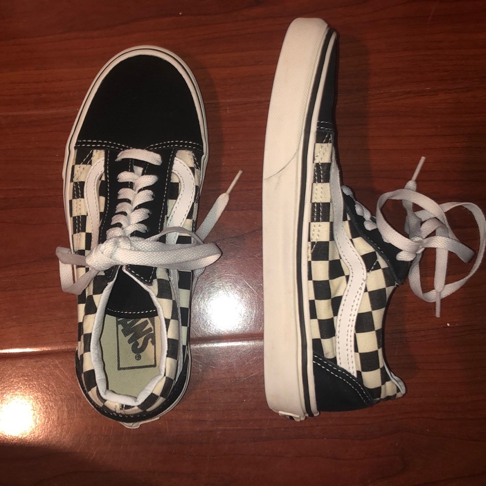 Old Skool Vans - Checkered